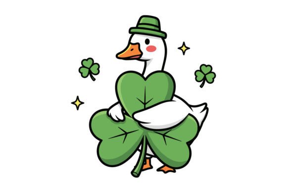 Download Lucky Goose St Patrick's Day SVG PNG - St patrick's day Collection