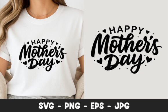 Download Happy Mothers Day Stylish Script SVG PNG - Happy Collection