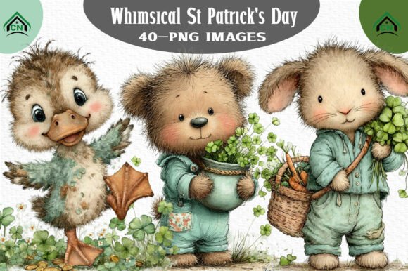 Download Whimsical St Patrick's Day Clipart Png - St patrick's day Collection